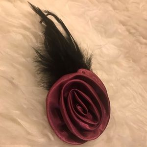 Flower hair clip